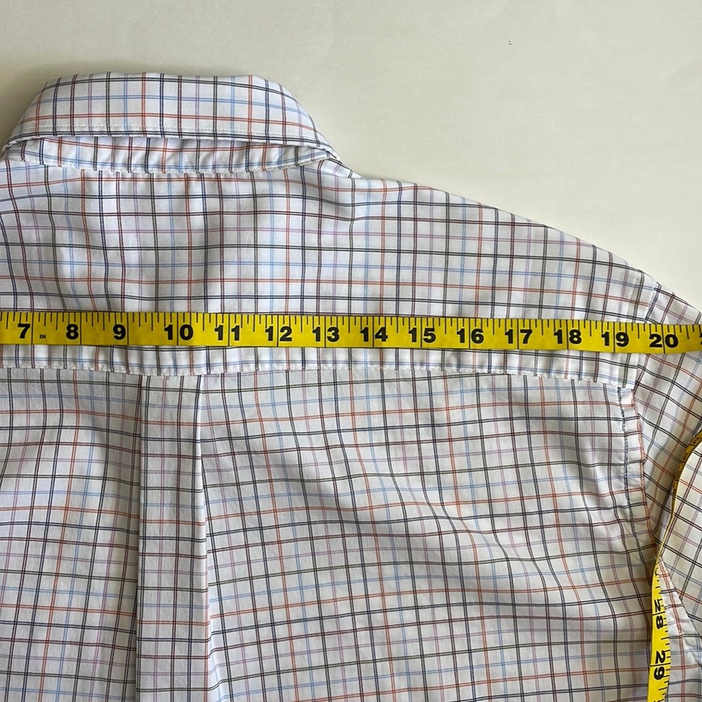 Peter Millar Men’s Shirt Long Sleeve Button Down Multicolor Plaid - Picture 10 of 14